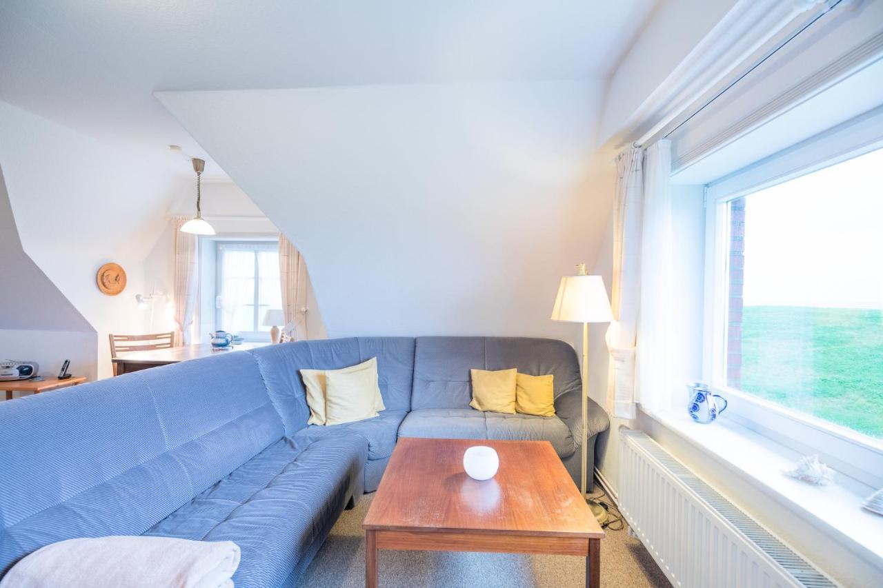 Direkt Am Deich - Ferienwohnung Amrum Im Gaestehaus Am Badedeich Dagebüll Buitenkant foto